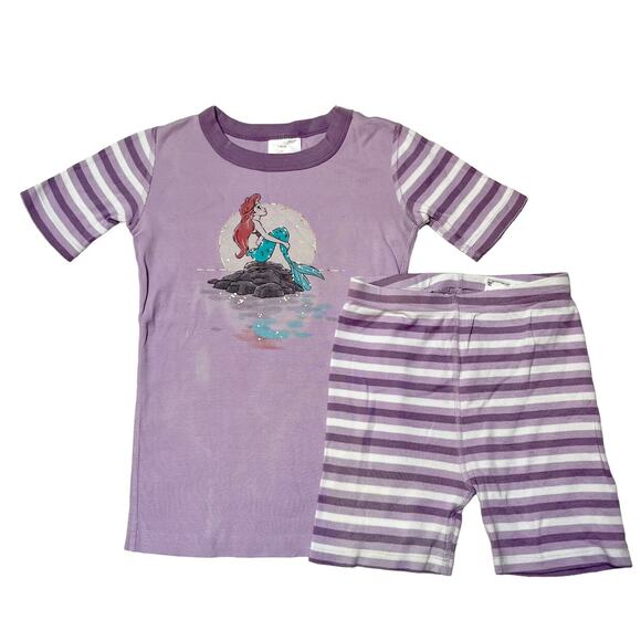 Hanna Andersson Little Mermaid PJ Set Size 8 - Picture 1 of 8